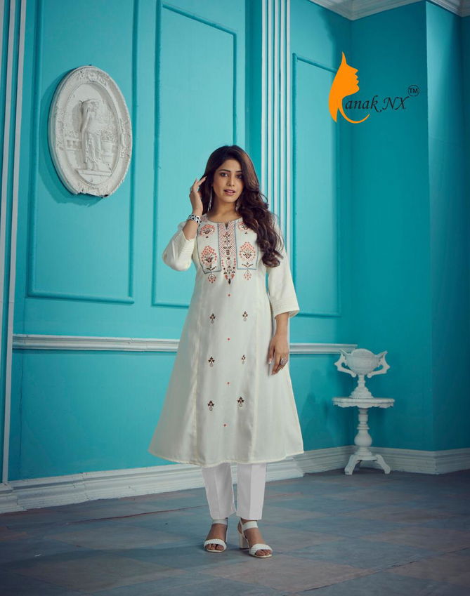 Kanak Nx Mannat 1 Designer Fancy Ethnic Wear Latest Kurti Collection